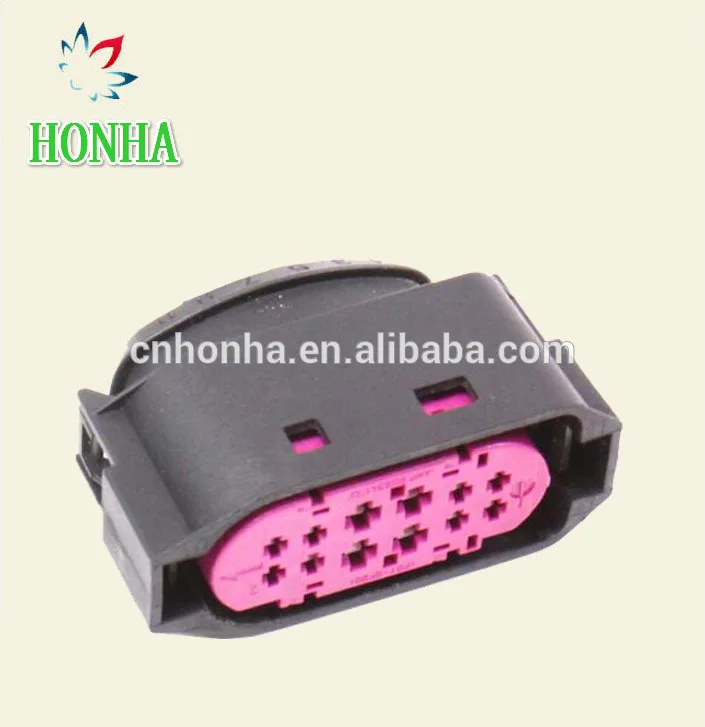 Free shipping 1/2/5/10 pcs/lots tyco original 12 pin/way lane support LCA plug connector 1J0 941 165 headlamp 1J0941165 | Автомобили и
