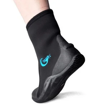 Неопреновые высокие сапоги SCR для подводного плавания Вулканизация Нескользящие