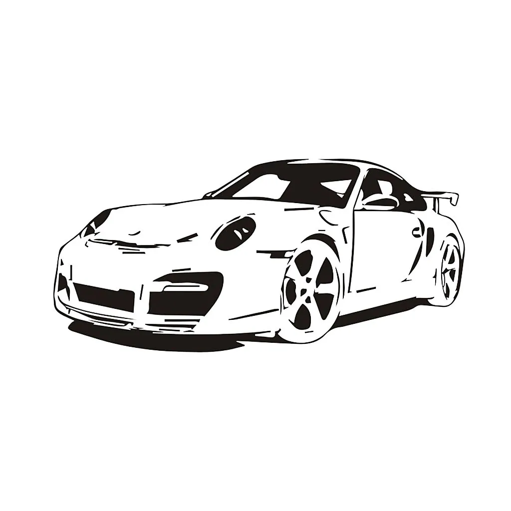 Новая Настенная Наклейка с умным автомобилем декоративными оригинальными и