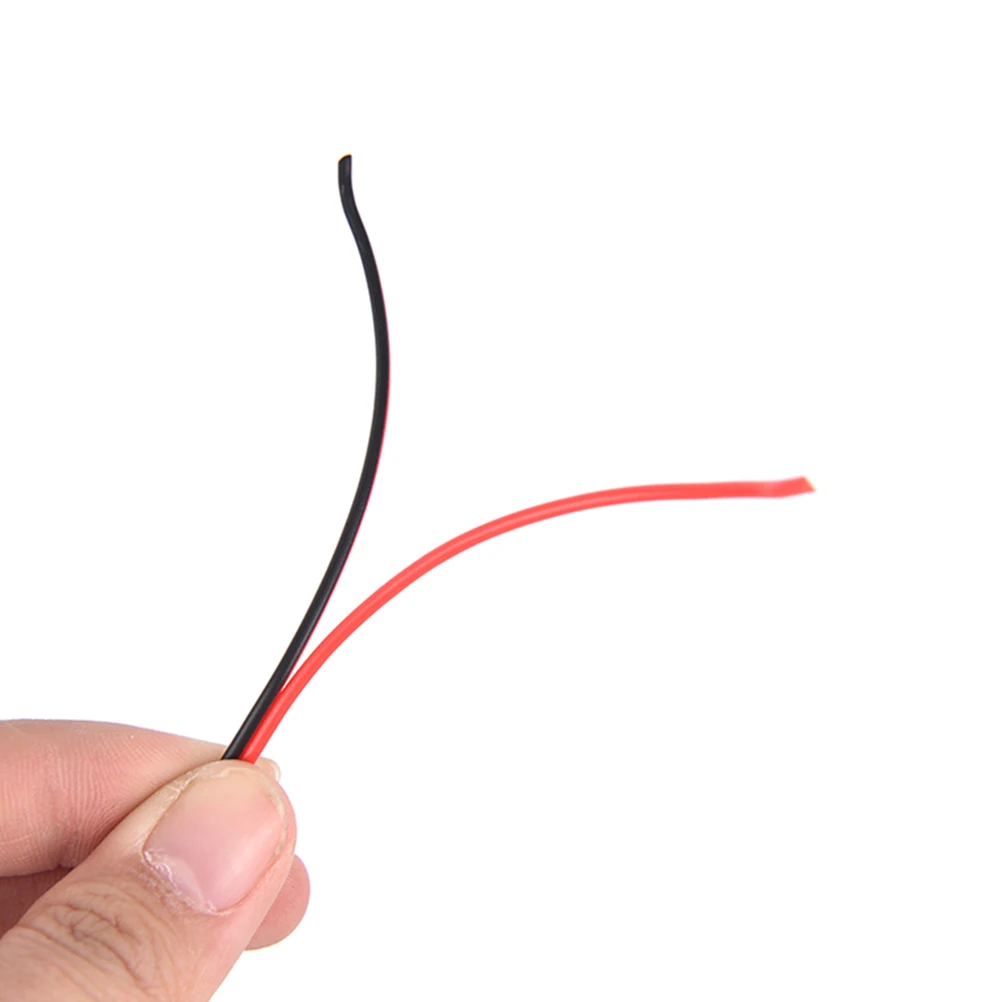 5/10 м/лот 22awg 2pin 5050 3528 Rgb Светодиодная лента удлинитель провода красный черный