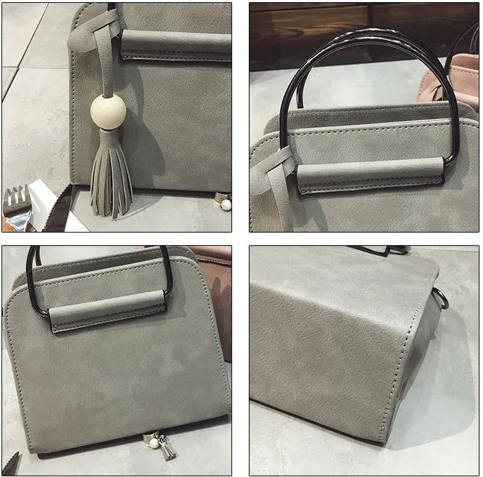 Прилив склонны сумка стягивается кисточкой оболочек с женская через плечо |