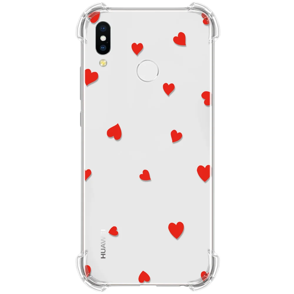 4dax-hon Подушка безопасности для TPU чехол для телефона для huawei P30 P20 P10 P9 Коврики 9 10 20 Pro Plus Honor 10 8X9 Lite Nova 3i 4 Y9 P Smart пара Coque - Цвет: 4dax-hon