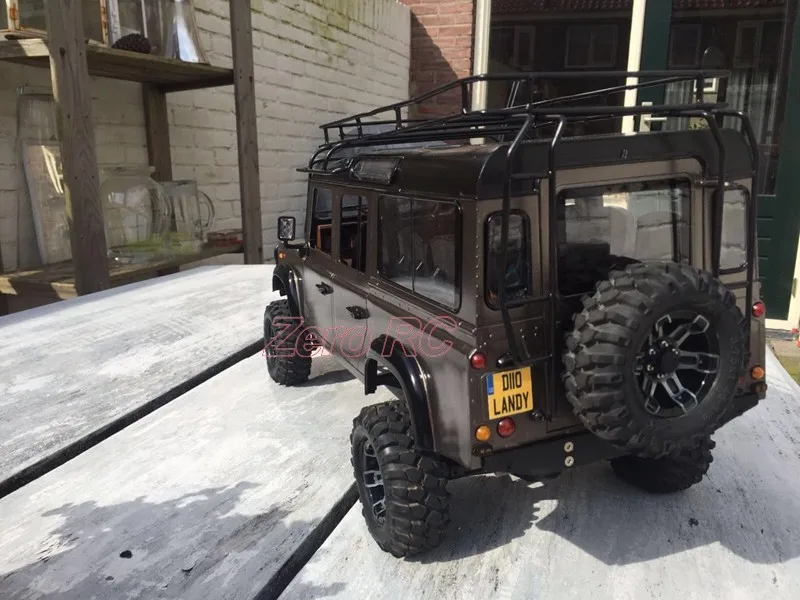1/10 полностью металлический RC Рок Гусеничный автомобиль Defender D110 шасси RC4WD