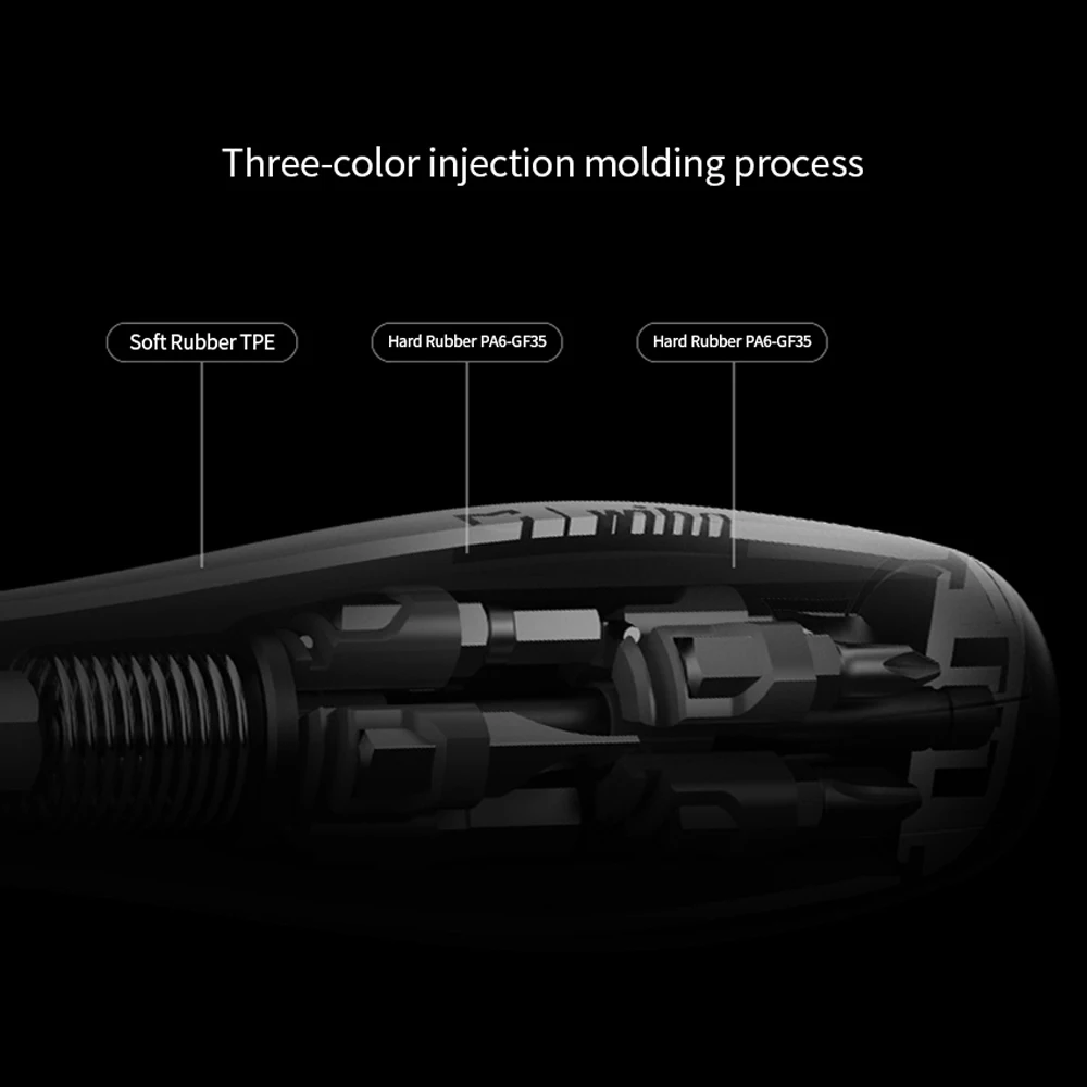 Набор отверток 8 в 1 Xiaomi Mijia Wiha 100% многофункциональные высокоточные картриджи для