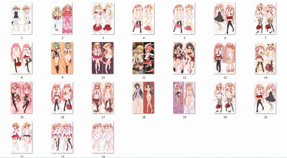 Наволочка для подушки Hidan no Aria чехол The Scarlet Ammo character Holmes Kanzaki Shirayuki Hotogi Riko Mine & Reki|body