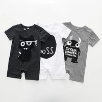 2020 summer short sleeved jumpsuit for newborn romper character baby boy clothes and baby clothes 1 3 6 9 18m baby