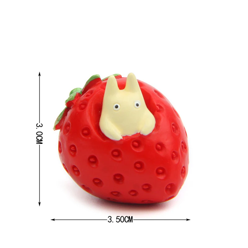 4 шт. фигурки Totoro клубника|Игровые и трансформеры| |