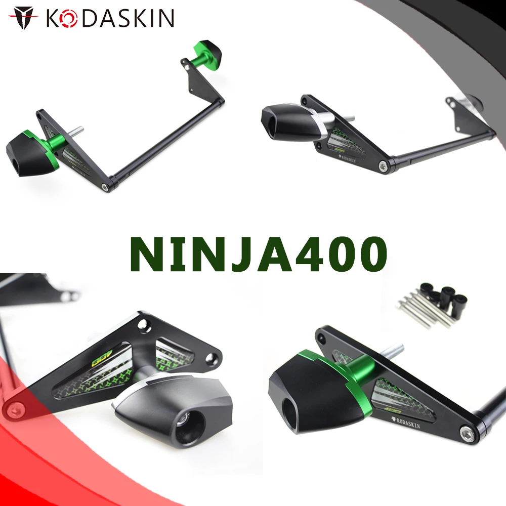 

KODASKIN Moto CNC алюминиевые слайдеры рамы корпуса, защита от падения