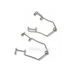 Носилки для век из нержавеющей стали, 1 шт.