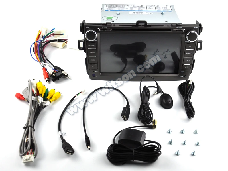 Автомагнитола WITSON на Android 11 с gps и dvd-плеером для TOYOTA COROLLA 2007-2012 | Автомобили