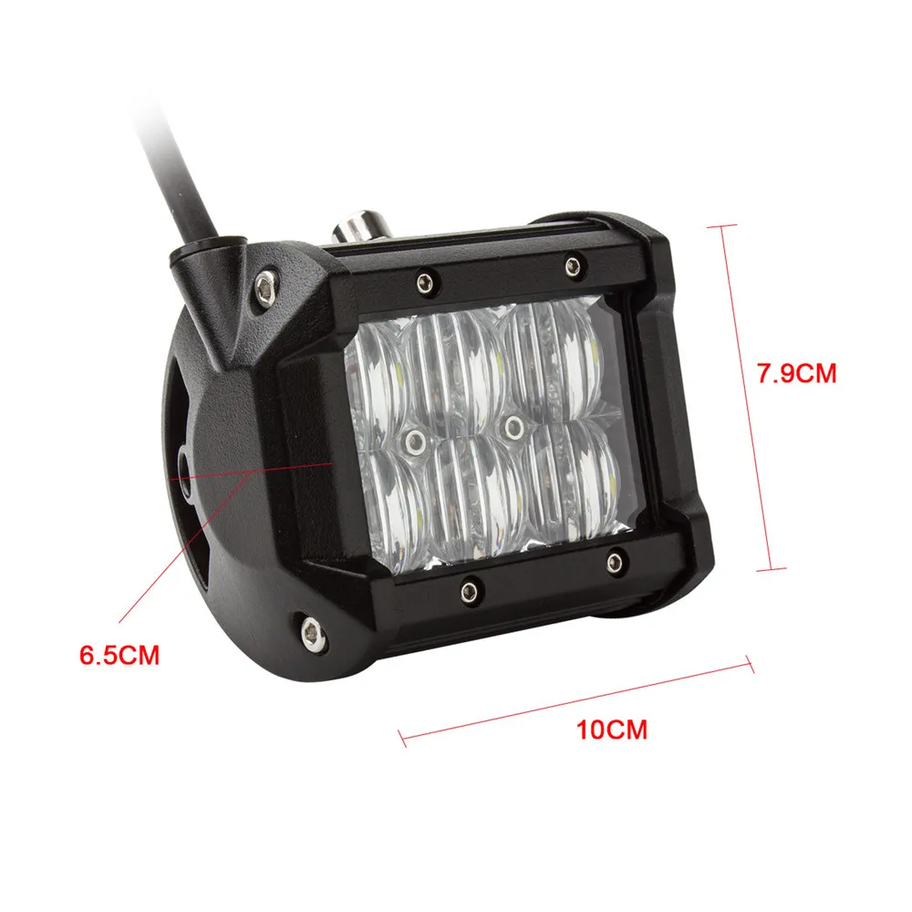 CREK Водонепроницаемый светодиодный светильник 5D 4 дюйма 30 Вт 2550 лм 1 шт.|led work light