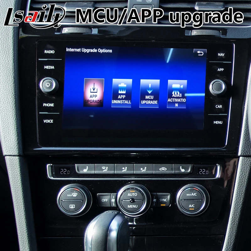 Мультимедийный Интерфейс Android для Volkswagen Teramout / Atlas T Roc MOB MIB MIB2 System 2017 2019