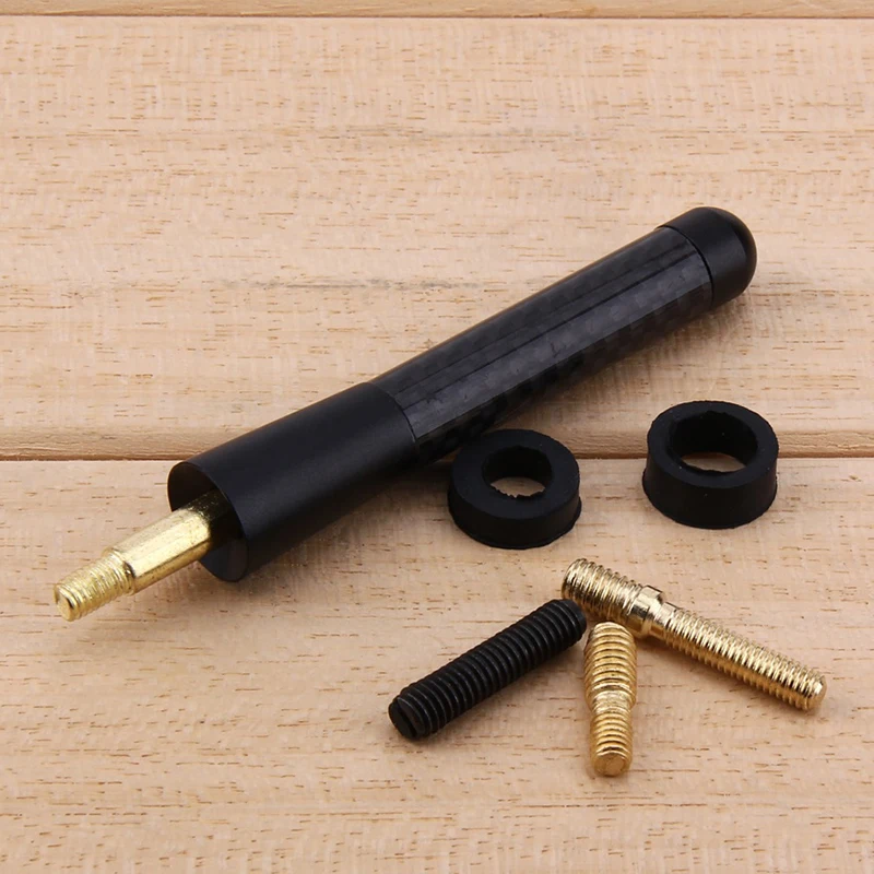 Мини Универсальный углеродное волокно FM короткая антенна антенны для Ford Focus 2 3 |