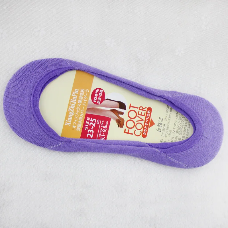 4 пар/лот женские летние носки тапочки тонкие новые милые стильные невидимые