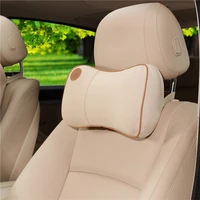 car headrest neck pillow auto interior accessories space memory cotton car home seat pillow waterproof car headrest