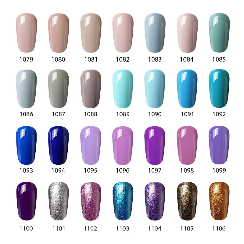 УФ гель для ногтей Modelones 190 цветов на выбор лак дизайна розовый цвет светодиодный