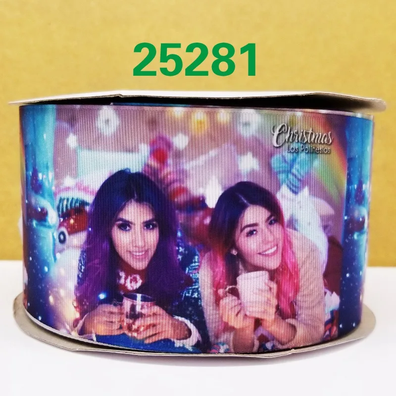 Бесплатная доставка 50 ярдов мультфильм печатных grosgrain ленты 25271 | Дом и сад