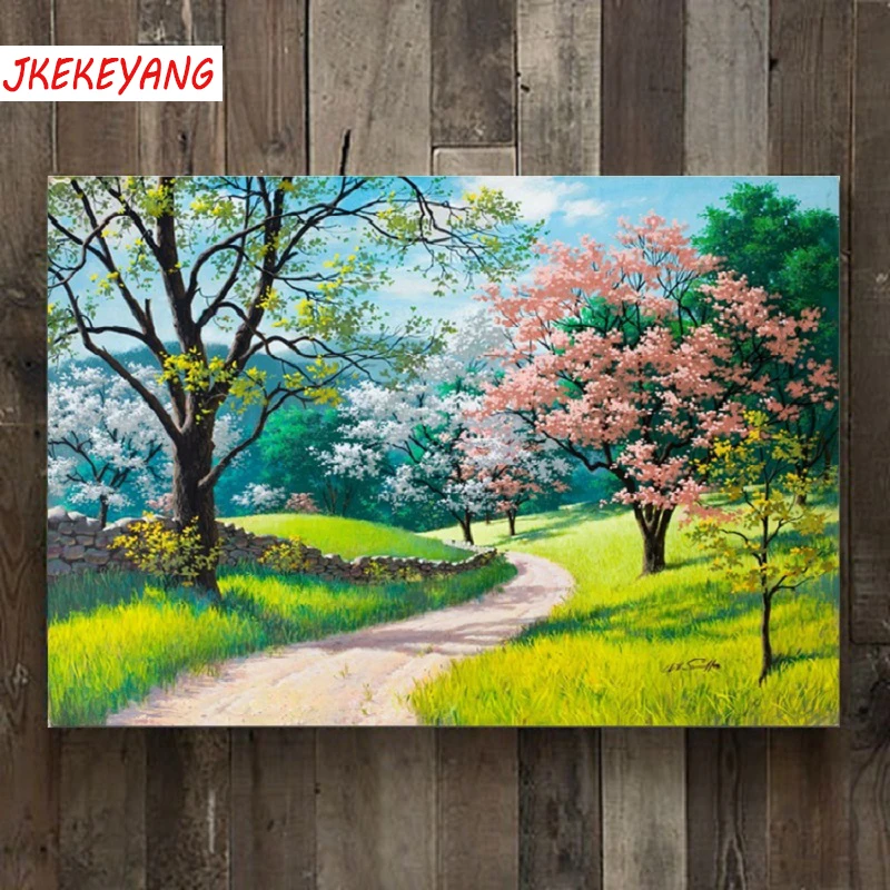 

5D DIY square/round Diamond painting Beautiful scenery Cross Stitch Diamond Embroidery Pattern Rhinestone J1514