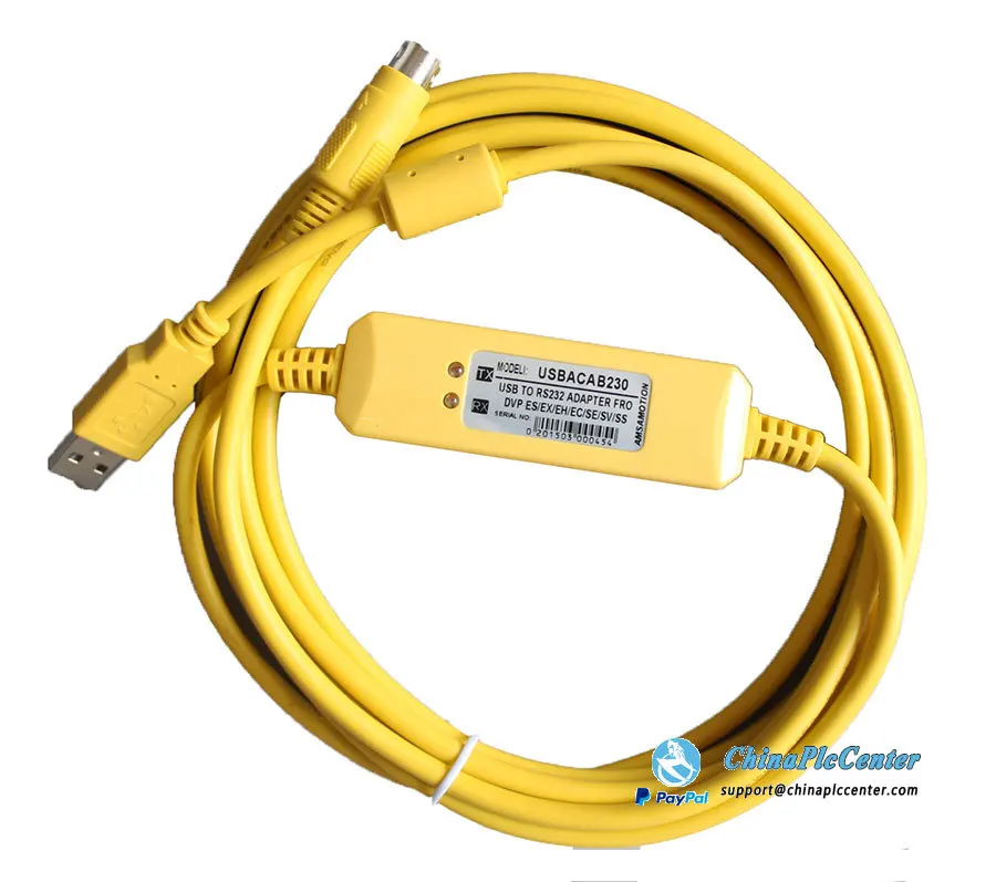 USB-DVP USB-ACAB230 Кабель для программирования DVP серии PLC поддержка WIN7/8 | Обустройство