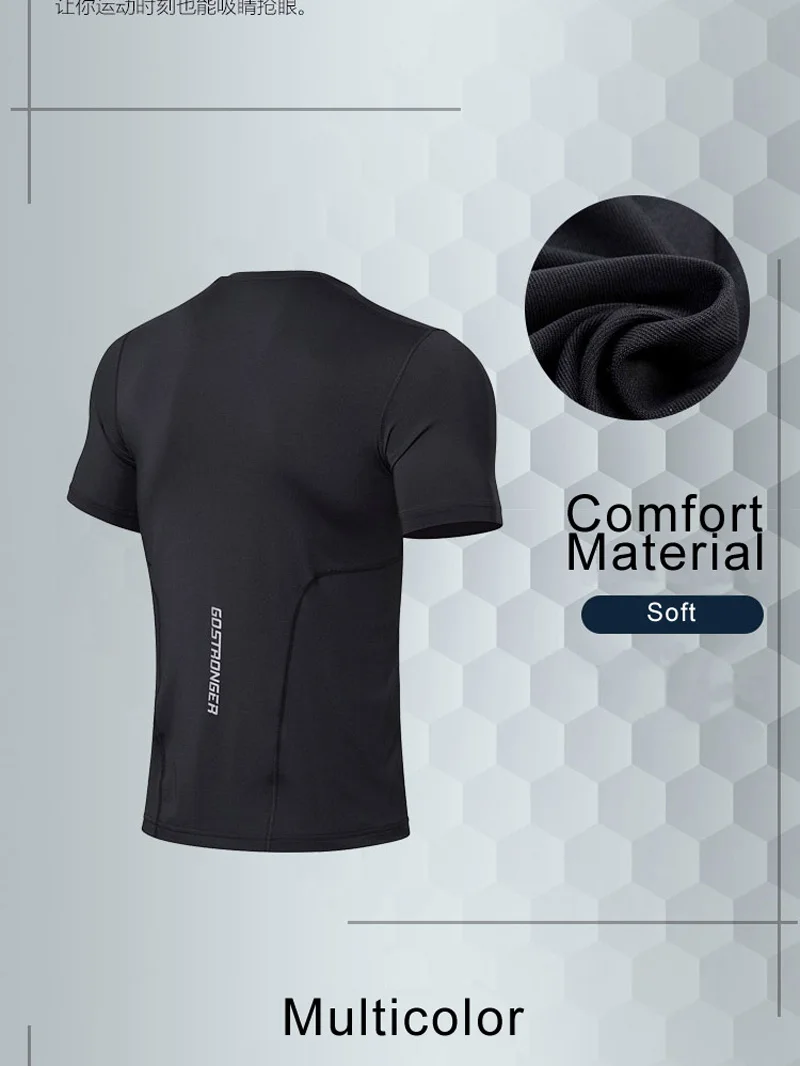 Li-Ning мужские тренировочные серии спортивные слойные футболки дышащие облегающие 86% полиэстер 14% спандекс подкладка Спортивная футболка ATSN077 MTS2813