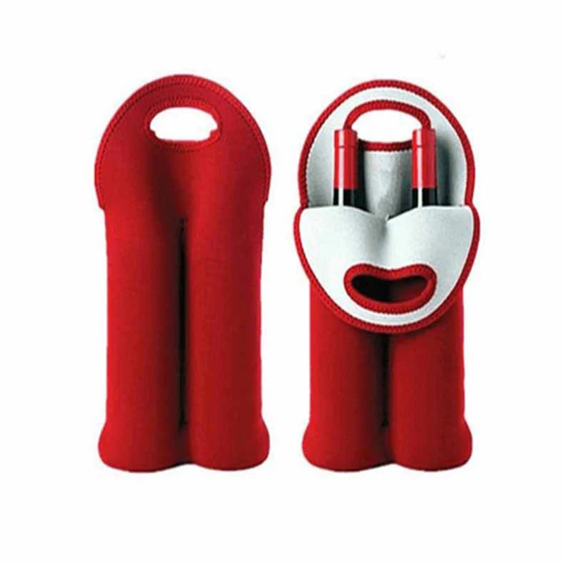 Wine Neoprene Water Bottle Carrier Insulated Cover Bags Holder Strap Travel |