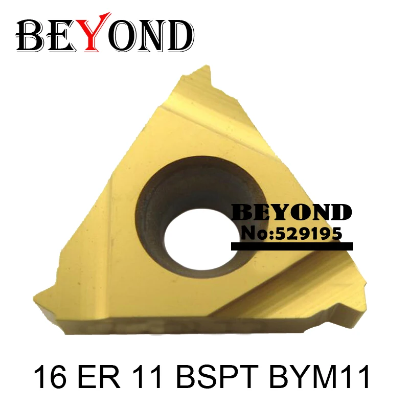 16 ER 11/14 BSPT BYM11 oyu карбид вольфрама поворачивая резьба вставка желтый coationg |