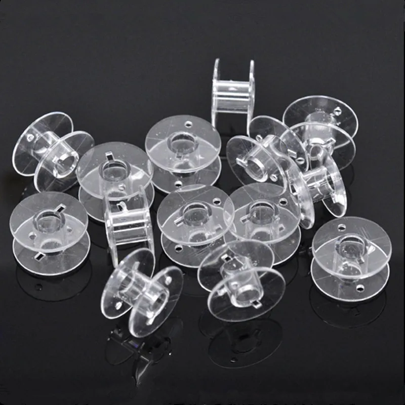 Катушки подходят нитки шнур для шитья машина бобины чехол пластиковые пустые