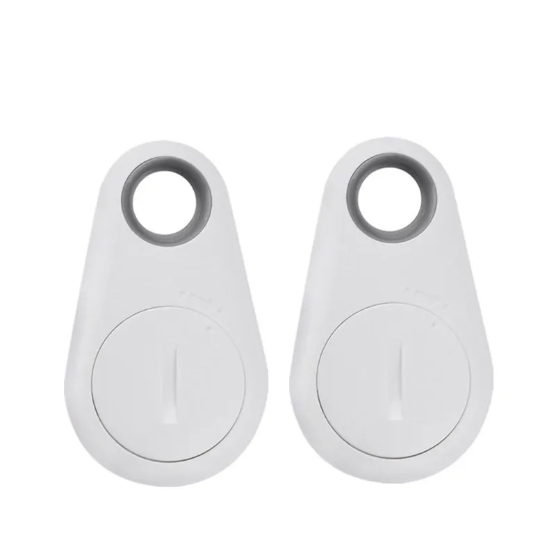 white white 2 шт. Мини Bluetooth 4,0 gps трекер для домашних животных локатор Портативный Анти-потеря ключ искатель собака трекер двухсторонняя сигнализация противоугонное устройство - Цвет: white white