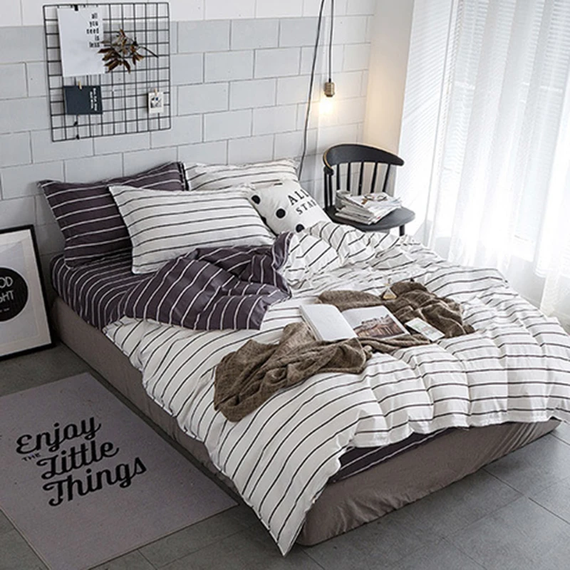 Набор постельного белья из мягкого хлопка для взрослых и детей большой размер