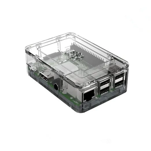 С розничной коробкой полный стартовый набор прозрачный чехол 16 ГБ с Noobs Heatsink Edition