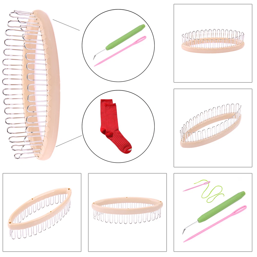 Стальной деревянный пластиковый вязальный станок рукоделие булавки иглы для