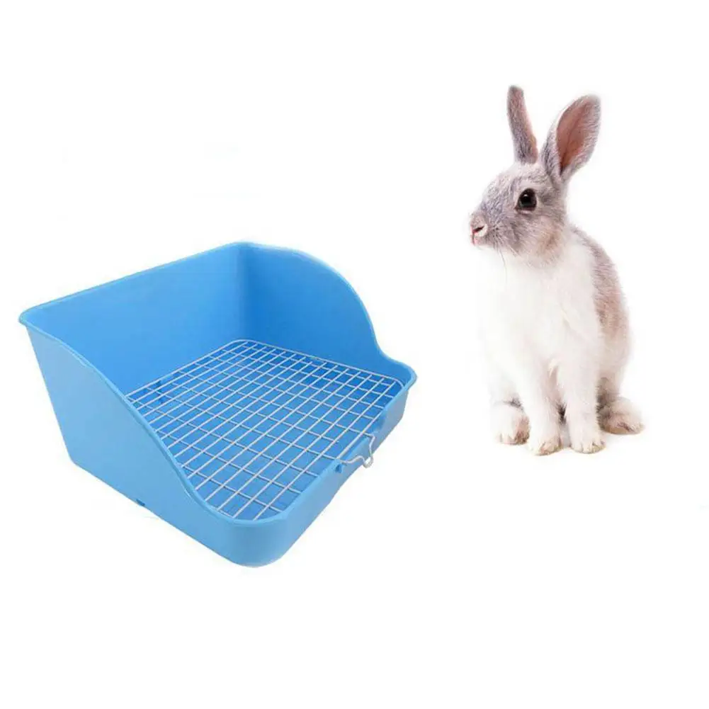 LanLan Pet Rabbit пластиковый лоток для унитаза со стальным проводом Нижняя Писсуар