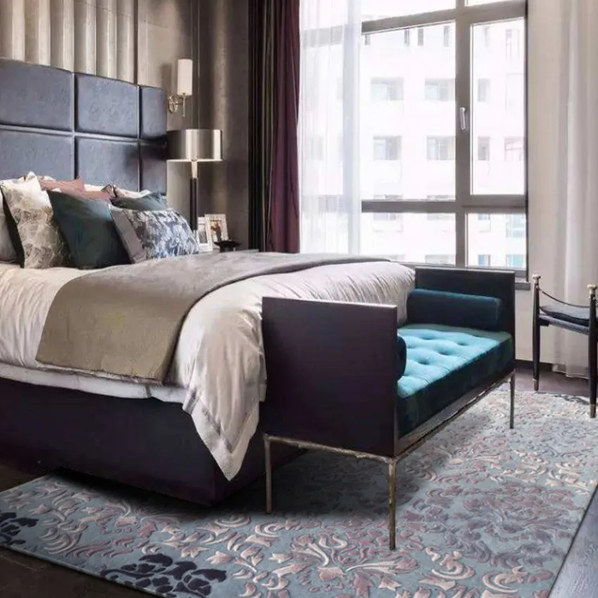 Романтичный свадебный ковер с 3D узором большой размер роскошный шерстяной