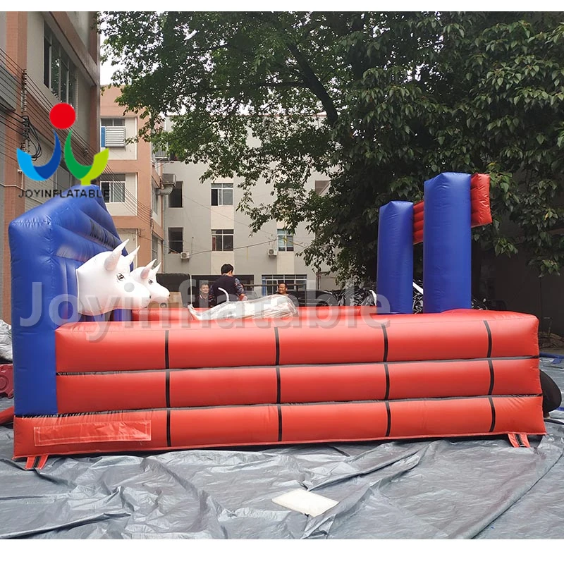 Скидка Дешевый Забавный наружный надувной механический ковбойский Родео Булл с надувным ковриком