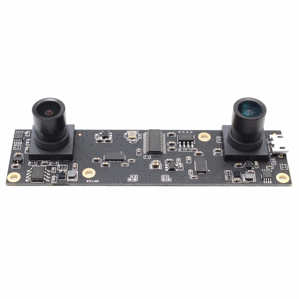 ELP 2MP HD 1080P AR0330 двойной объектив Plug and play стерео камера микро мини промышленный USB 2 0