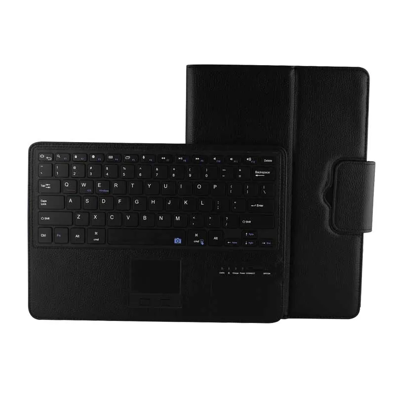 Беспроводной съемный чехол книжка с подставкой для клавиатуры Bluetooth сенсорная