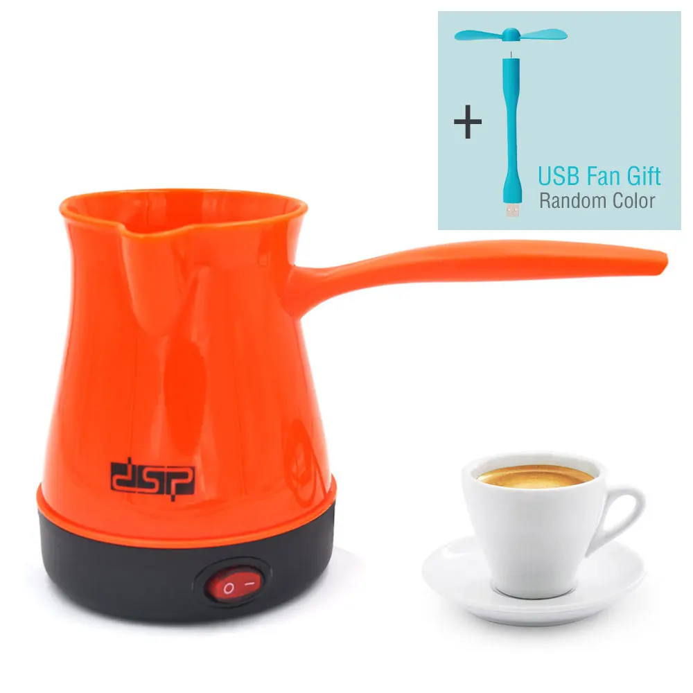 Красочные мини кофе машина Турция Кофеварка портативный Электрический горшок