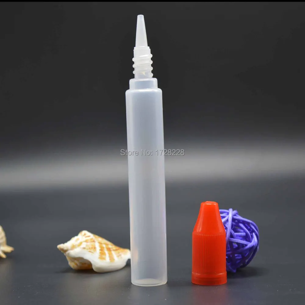 500 шт. 15 мл бутылка для капель с крышкой из полипропилена и стерильной капельницей