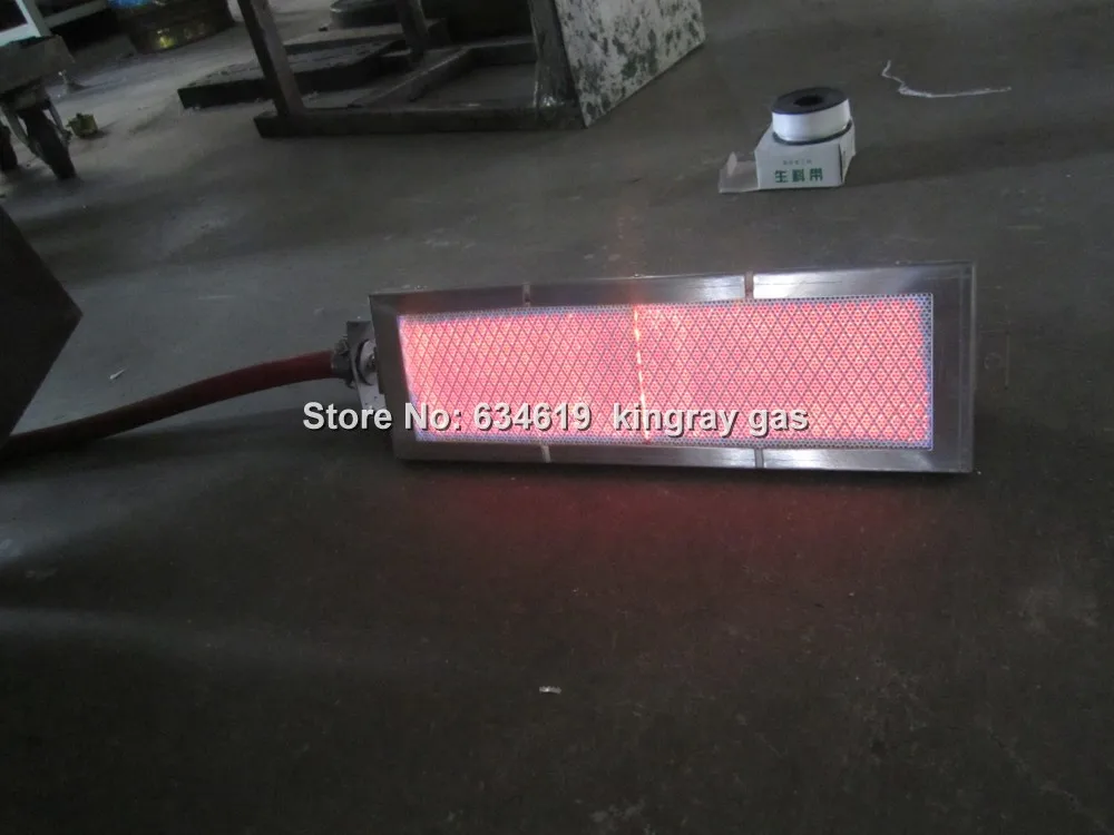 Барбекю гриль керамическая инфракрасная горелка газа с алюминиевым покрытием