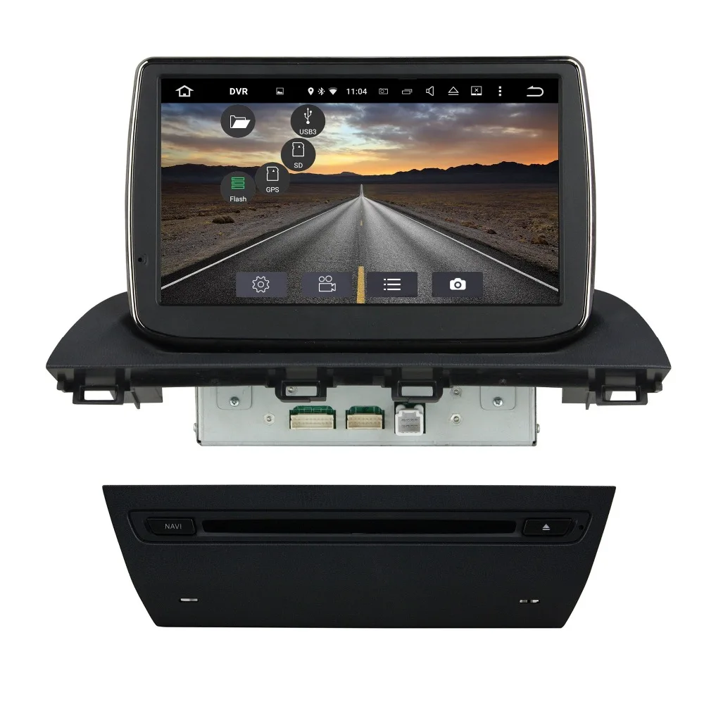 Восьмиядерный 8 дюймов 8 ядерный Android 9,0 автомобильный Радио dvd-плеер gps для Mazda 3 Axela 4G навигация 64G rom 4G ram стерео Авто