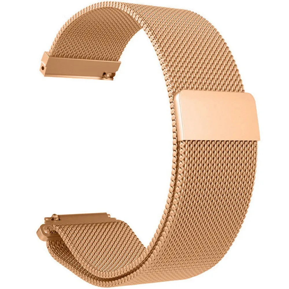 Металлические ленты 22 мм/20 мм для Xiaomi Huami Amazfit Bip BIT PACE Lite молодежная версия Mijia Quartz