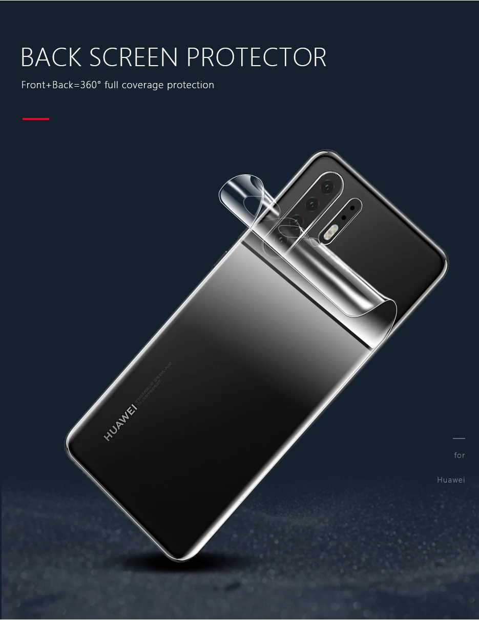 CHYI 3D изогнутые пленка для huawei P30 Pro Экран Full Cover P30pro Nano гидрогель фильм с инструменты не закаленное стекло