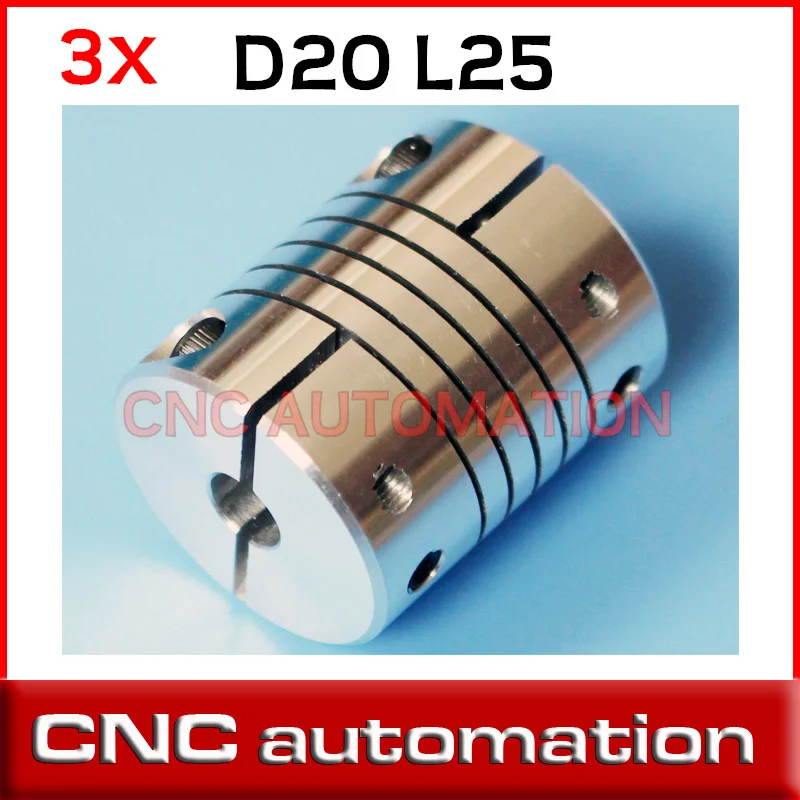 3 шт. соединитель типа CNC ID 4 5 6 35 7 8 мм алюминиевый шаговый двигатель соединение