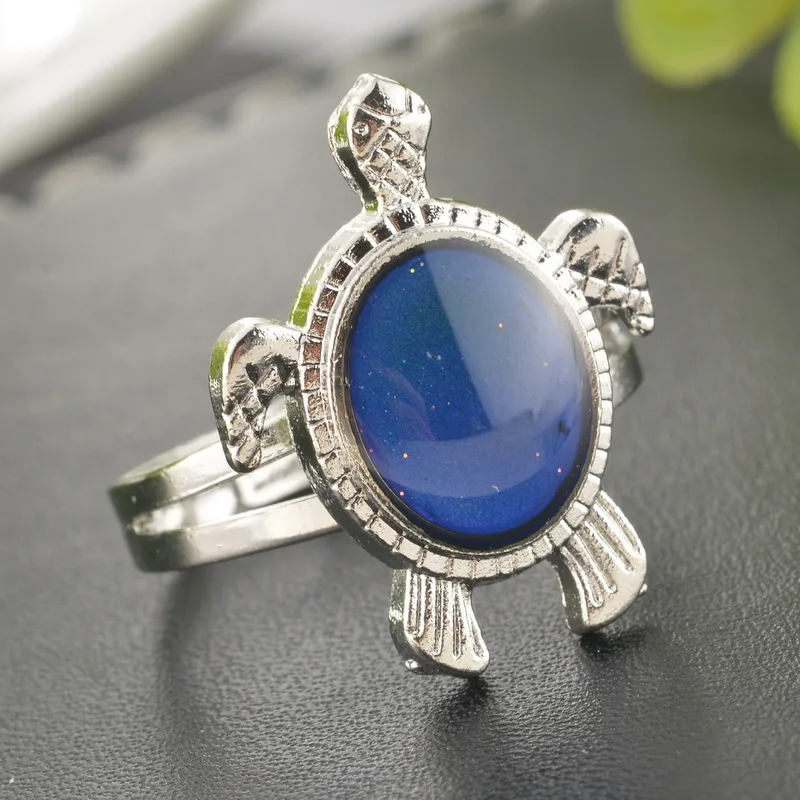 Кольцо с регулируемым размером меняющее температуру цвет|ring adjustable|feeling ringmood ring |