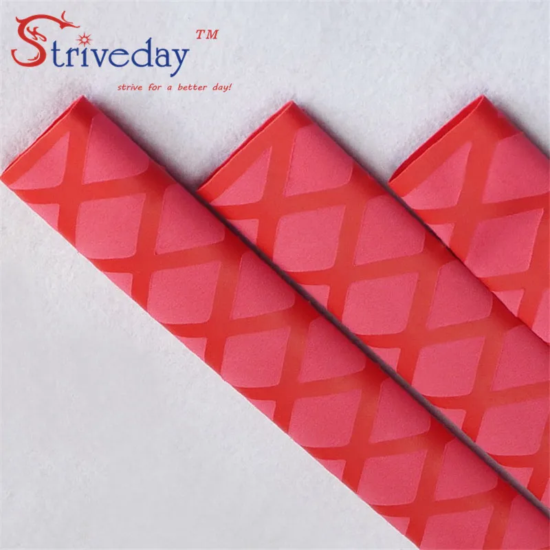 1meter 25mm heat shrinkable tube 5 colors fishing rod racket anti-skid lightning protection handle jacket insulation pattern DIY |