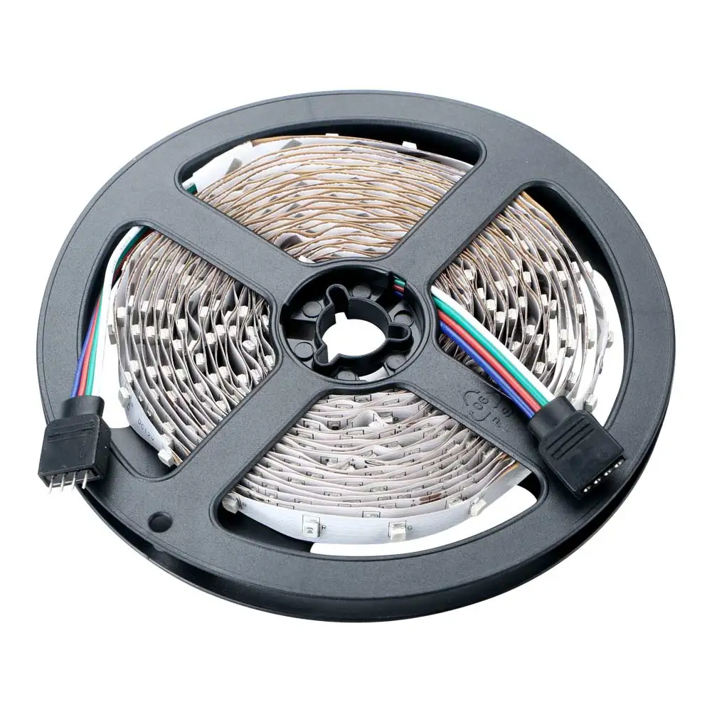 5 м 3528 RGB светодиодная не водонепроницаемая лента с пультом дистанционного