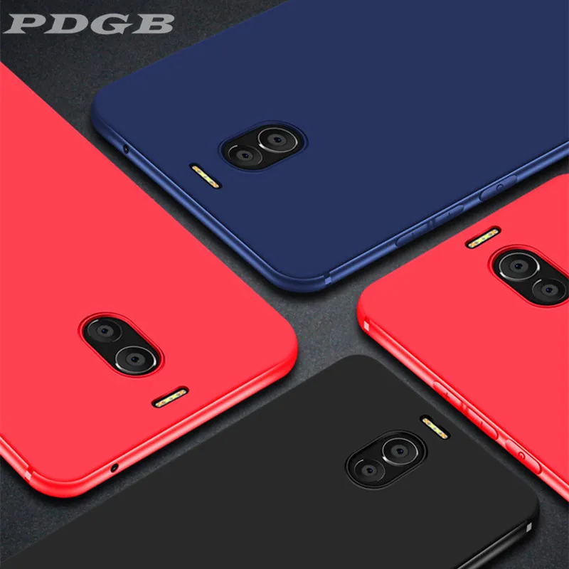 Матовый ТПУ чехол PDGB для Meizu 16 16X 16th 16XS 16S Pro M6 Note 6 8 9 однотонный карамельных цветов