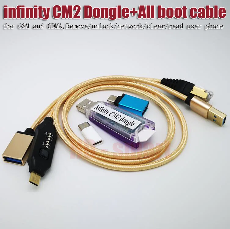 infinity CM2 коробка ключ+ UMF все загрузочный кабель для GSM и CDMA, удаление/разблокировка/Сеть/чистый/чтение пользовательского телефона