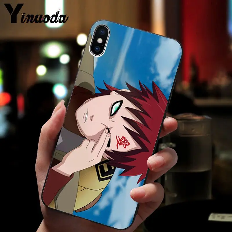 11pro MAX Наруто Гаара Ультратонкий Новый чехол для телефона Fundas Apple iPhone 8 7 6 6S Plus X XS 5 5S