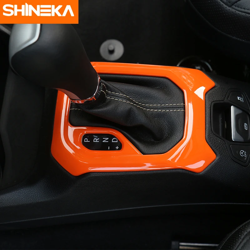 SHINEKA автомобильный Стайлинг ABS панель для рычага переключения передач
